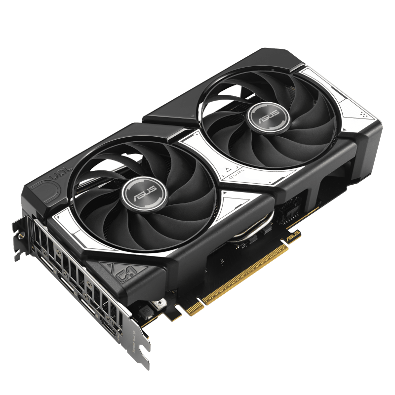 فن‌های Axial-Tech کارت گرافیک ASUS Dual RTX 5060